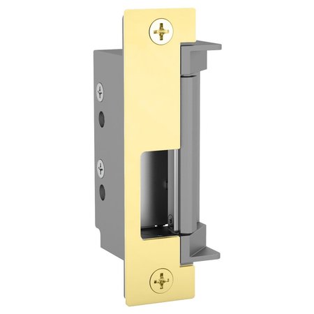 HES Grade 1 Electric Strike, Fail Safe/Fail Secure, 12/24 VDC, Low Profile, Fire Rated, Latchbolt Monito 4500C-605-LBM